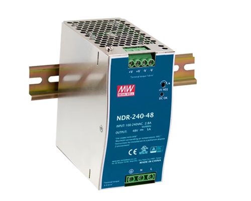 明纬导轨型电源